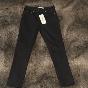 NWT Thakoon Black Pants with Silver Details